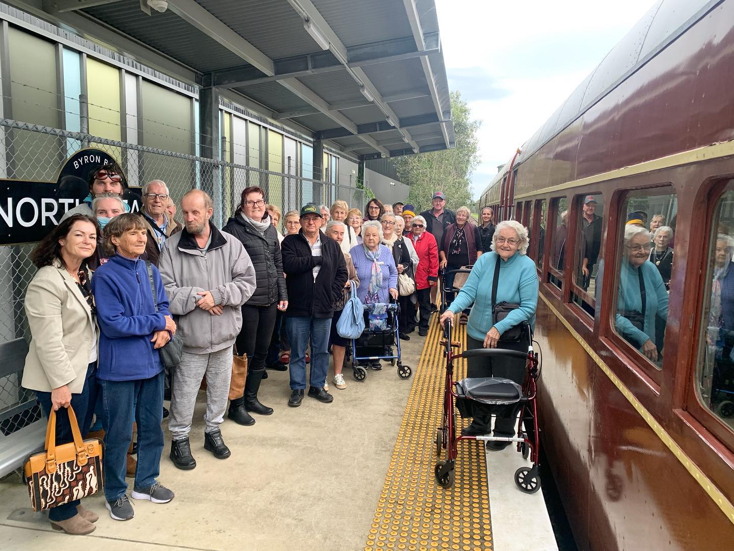 Byron Bay Train - The annual Beef week bus tour visited... | Facebook