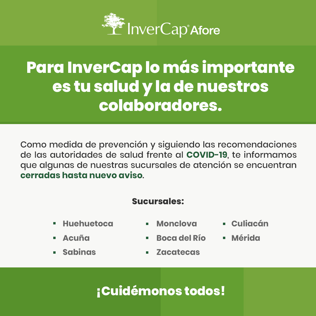 InverCap Afore - No salgas, realizar tus trámites desde... | Facebook