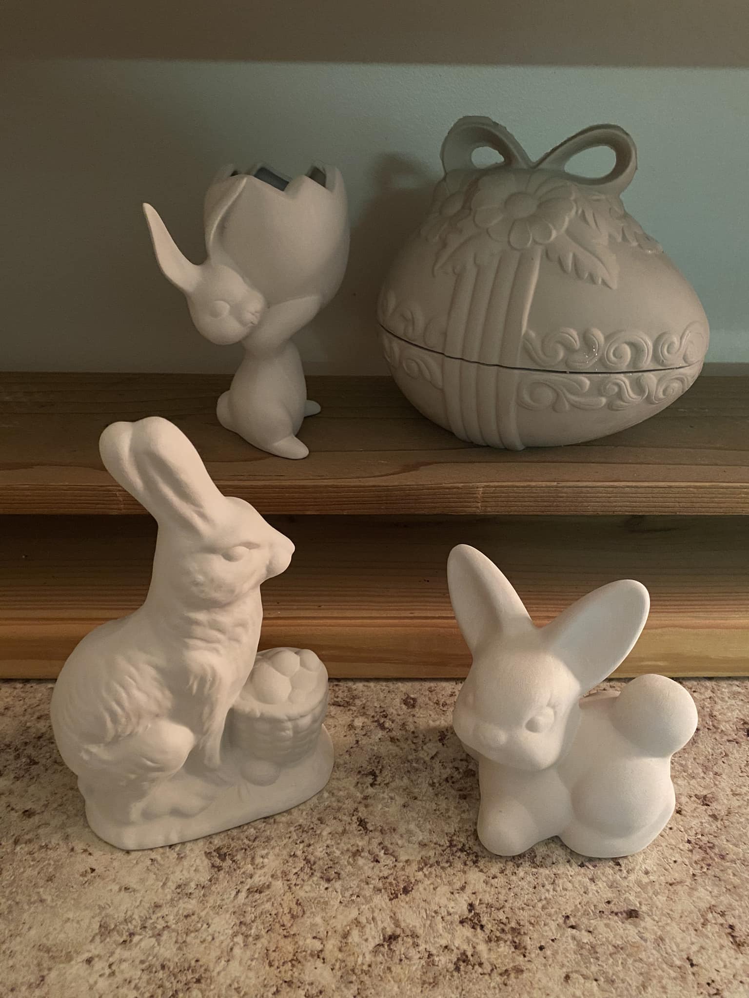 Figurines from 1940s-50s Madison Ceramic Arts Studio