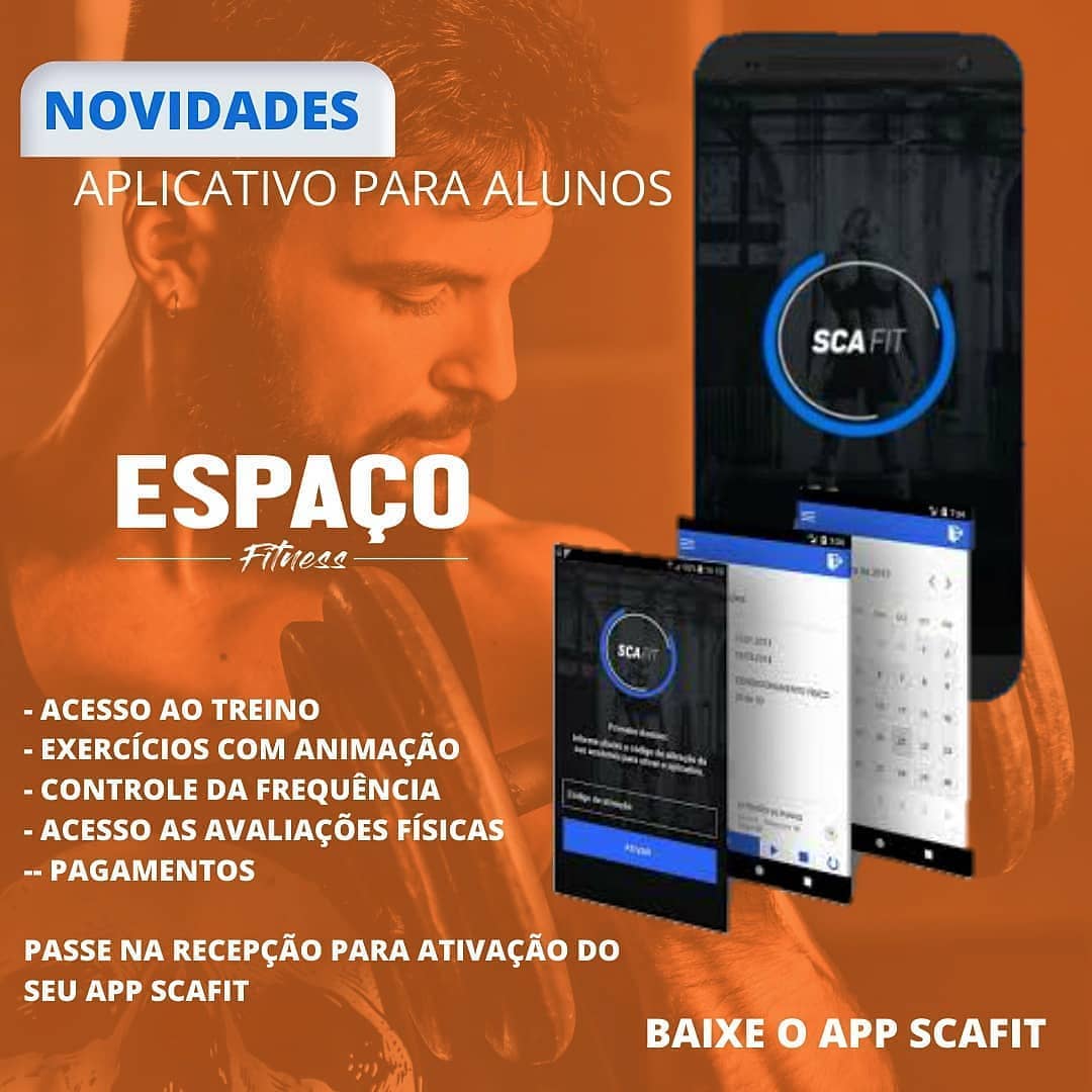 Que tal ter acesso ao seu treino... - Espaço Fitness Academia