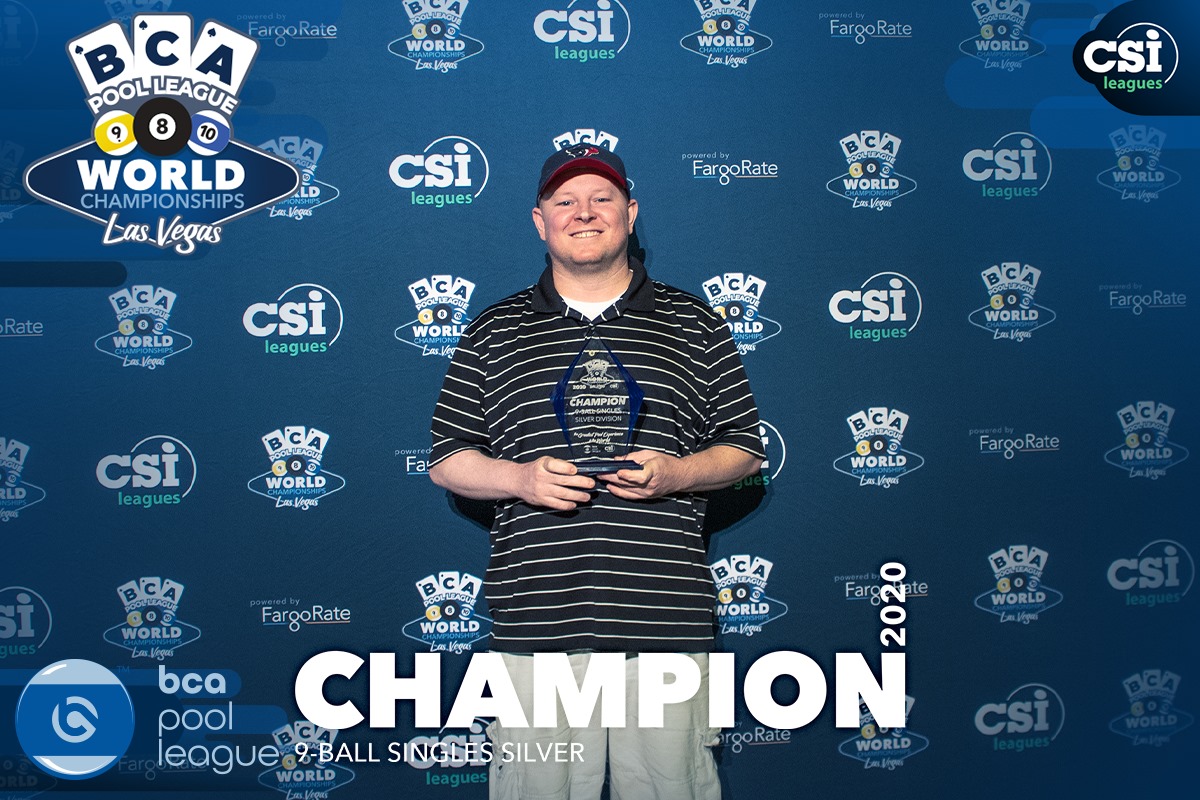 BCA Pool League - 🌎🏆🌎 Congratulations to Jeff McIntire for... | Facebook