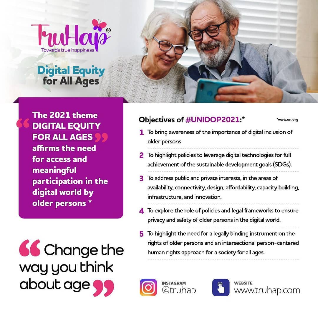 TruHap - The International Day for Older Persons is... | Facebook