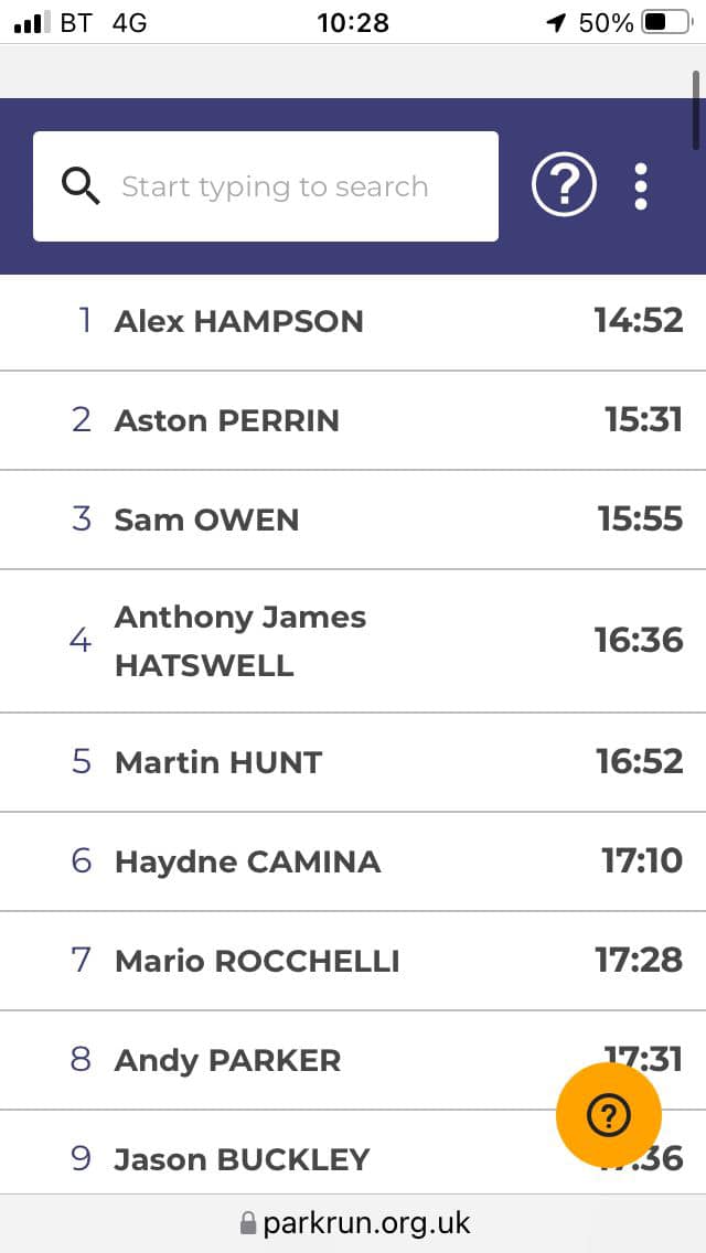 Tim's running world - Spare a thought for my running club team mate ...