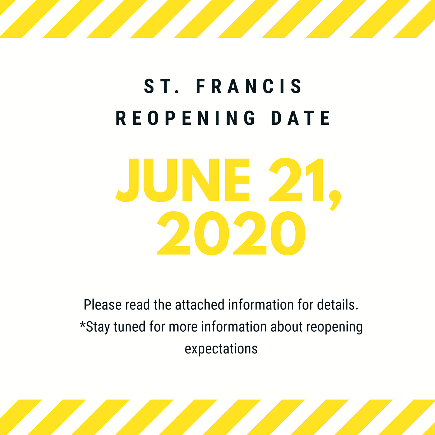 St. Francis Church - Aviston, IL - CHURCH REOPENING: The Pastoral ...