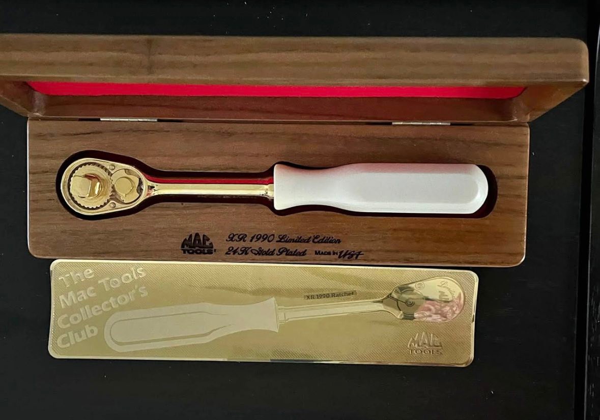 Is a 24 karat gold plated Mac ratchet tool a good gift?
