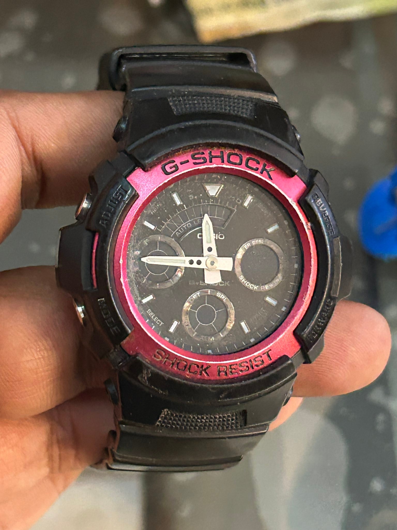 Casio G Shock module 4778,Model AW-591,Quartz men watch in non 