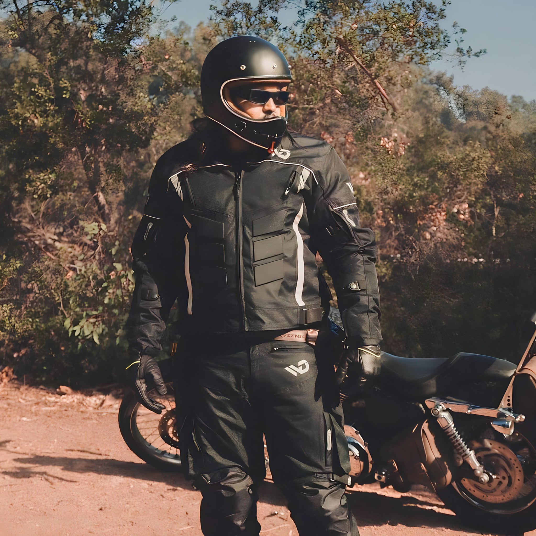 Stan The Moto Man going all out in the Atlas 2.0 Eagle and