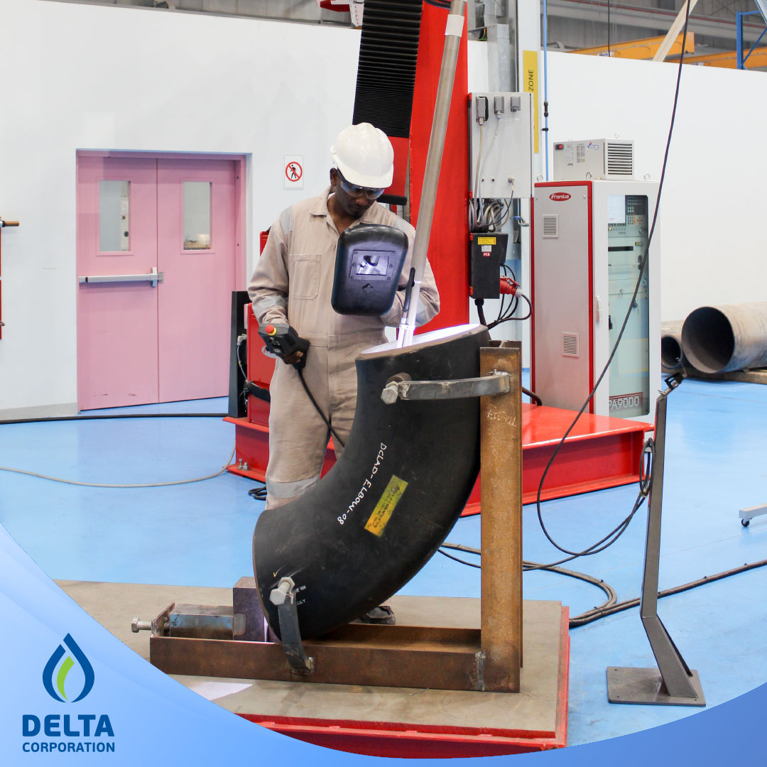Delta - Check out this cladding process in action! #oil&gas #Qatar # ...