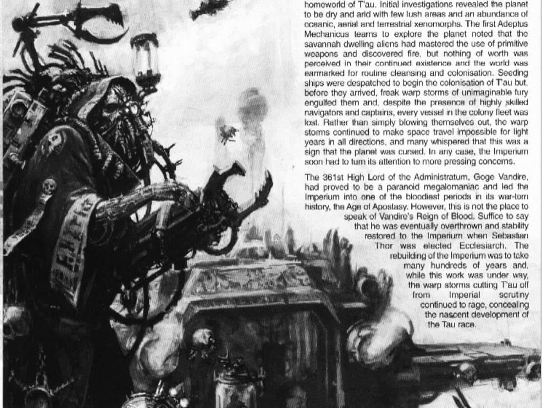 A colour offering by Adrian Smith for our Oldhammer Art Auction