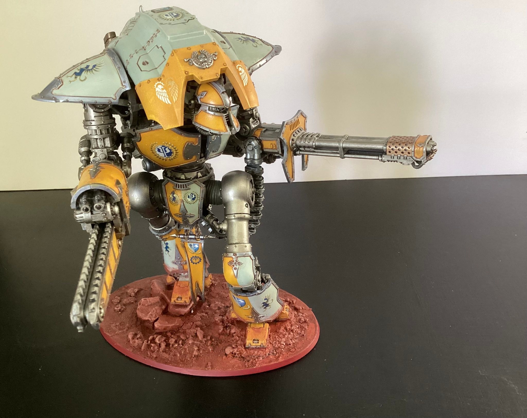 Finished Cerastus Knight Acheron in Coldshroud colors