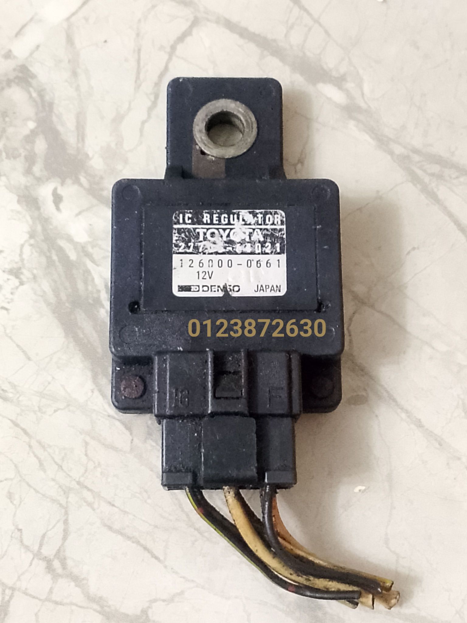 Yusmizan - Toyota MR2 AW11 4AGZE IC REGULATOR 27700-64021 ---USED 