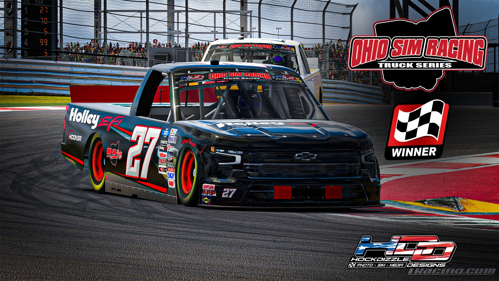 Ohio Sim Racing - Britt Vanmeter wins his first race of...