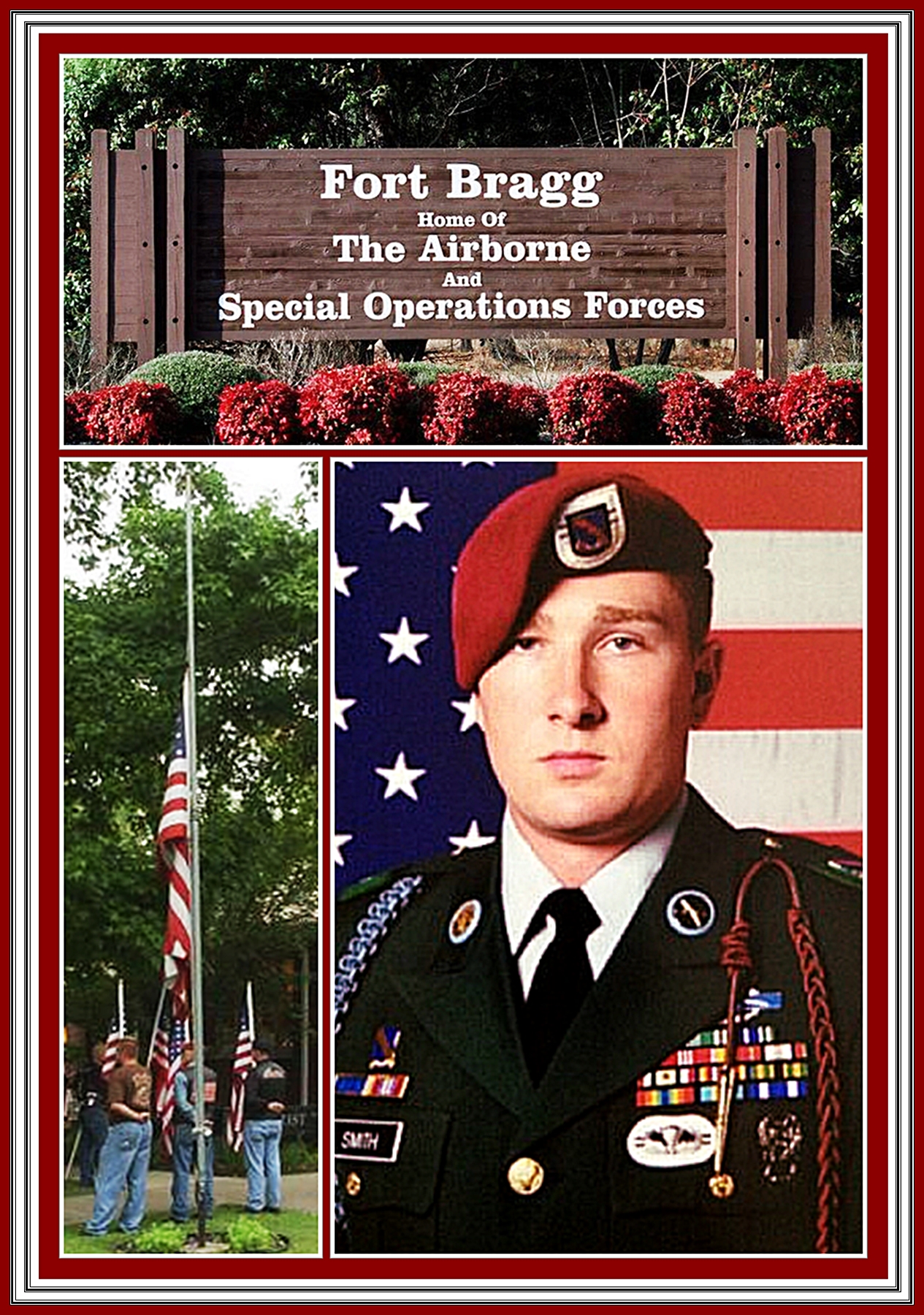 May we honor… Master Sgt. Tyler “Pepe” Simmons, a distinguished 