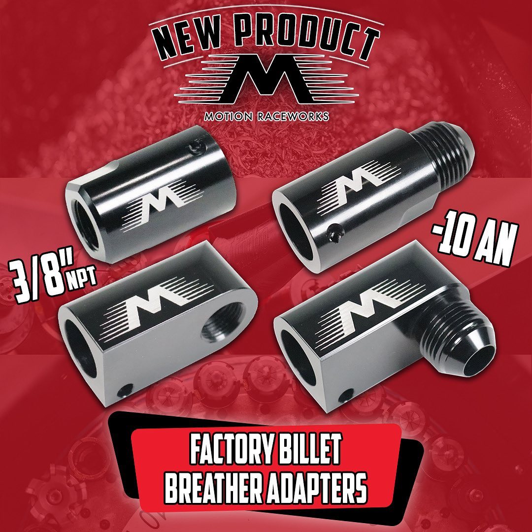 🚨NEW🚨 Billet Breather Attachments for... - Motion Raceworks