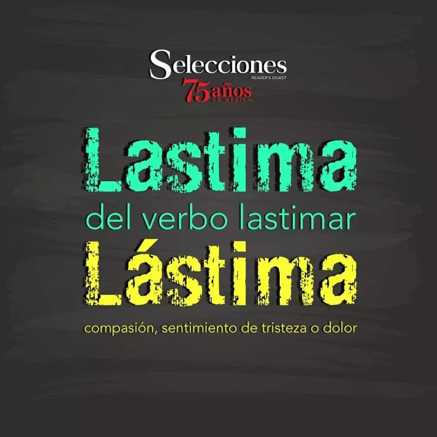 Ortografía | Lastima es un verbo, lastimar, significa hacer daño | Facebook