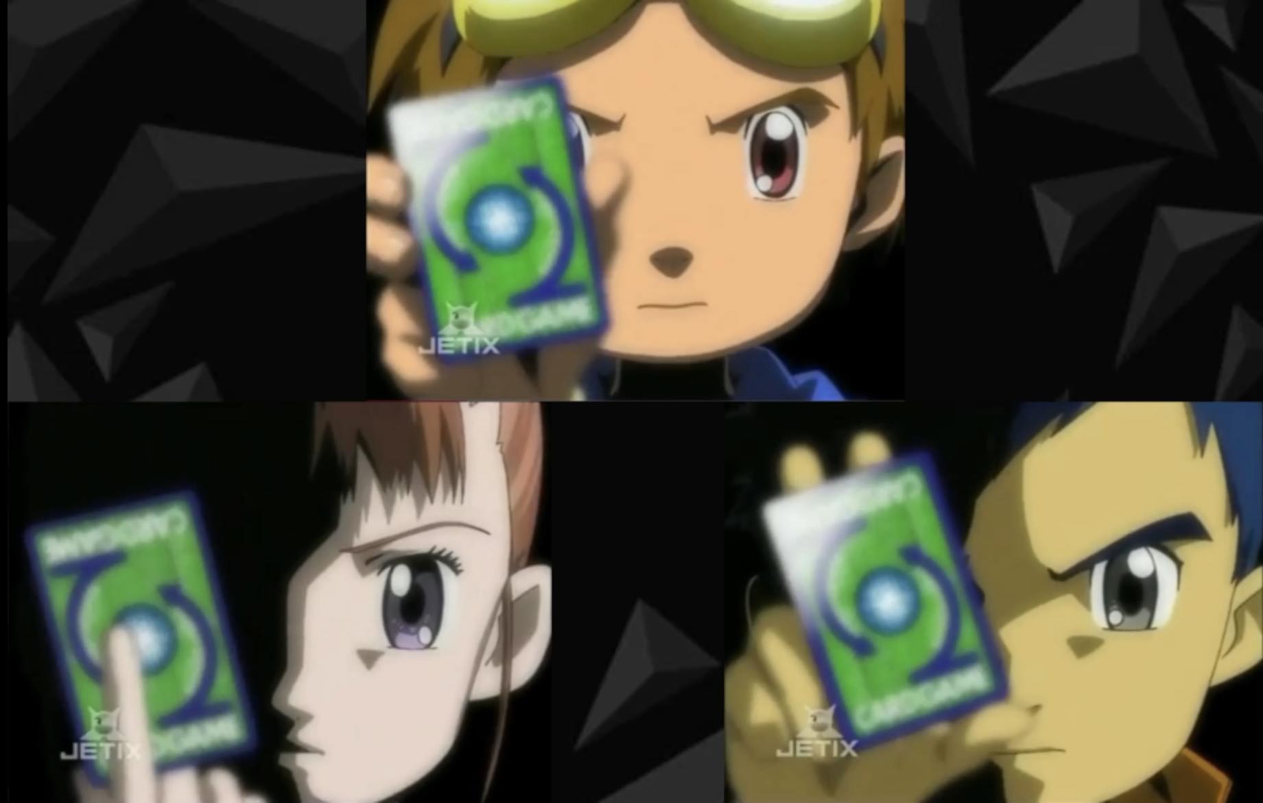 digimon modify cards Mutations Custom Deck  ElkoyTCG Dragon Mode card Digimon Tamers Ai and Makoto