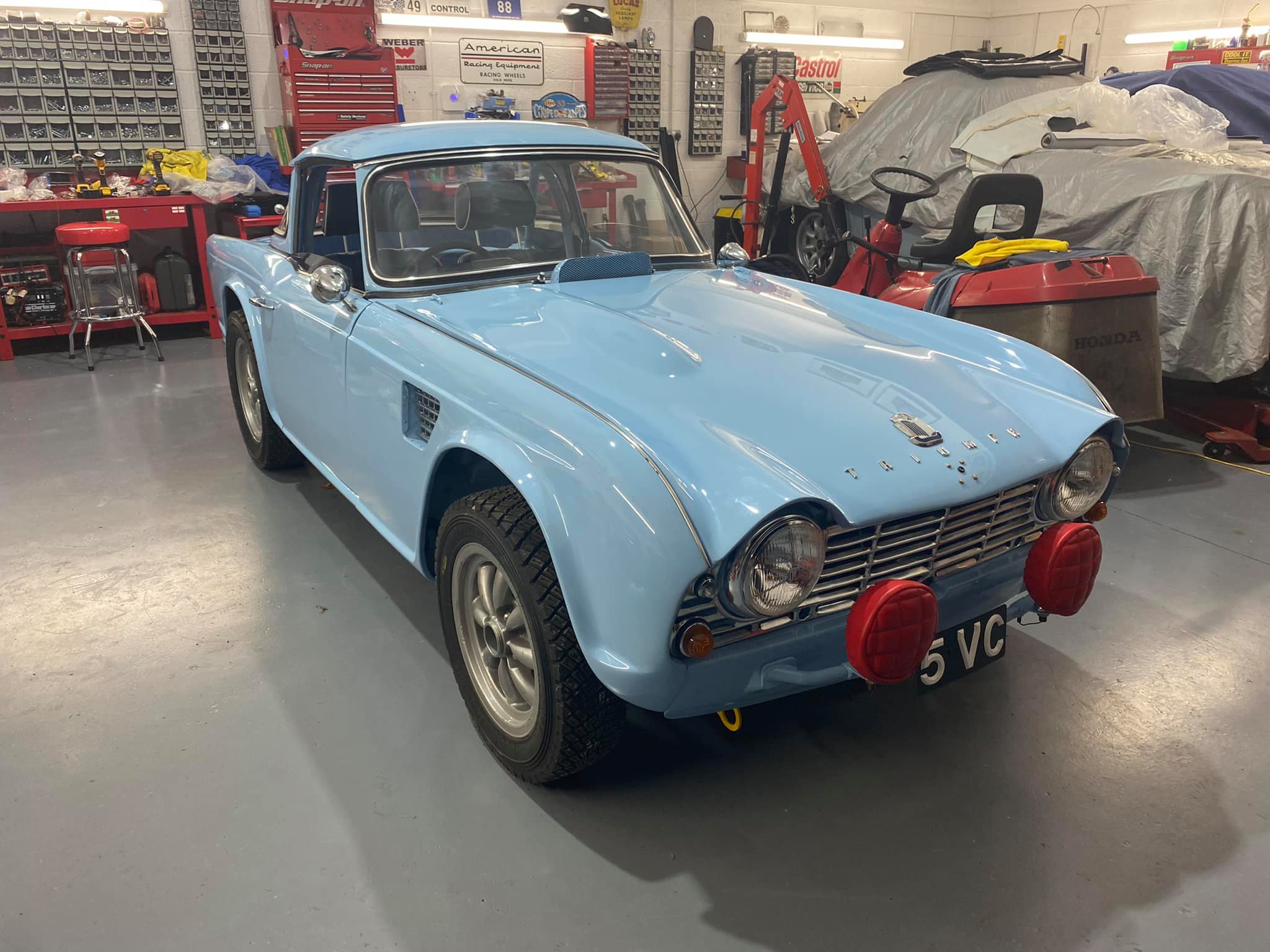 5VC Ex Works Triumph TR4 Rally Car