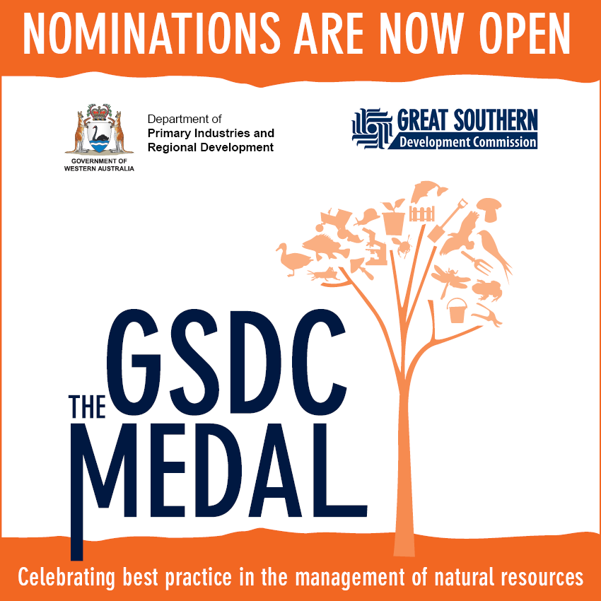 The GSDC Medal is... - Great Southern Development Commission