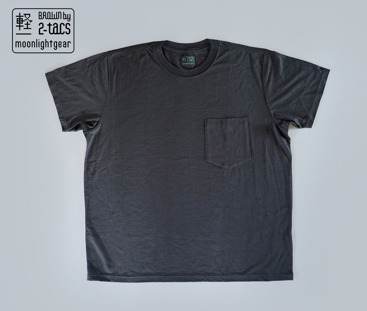 2-tacs × Moonlightgear BAA # 1 Pocket Tee フワッとした肌触りを持ち