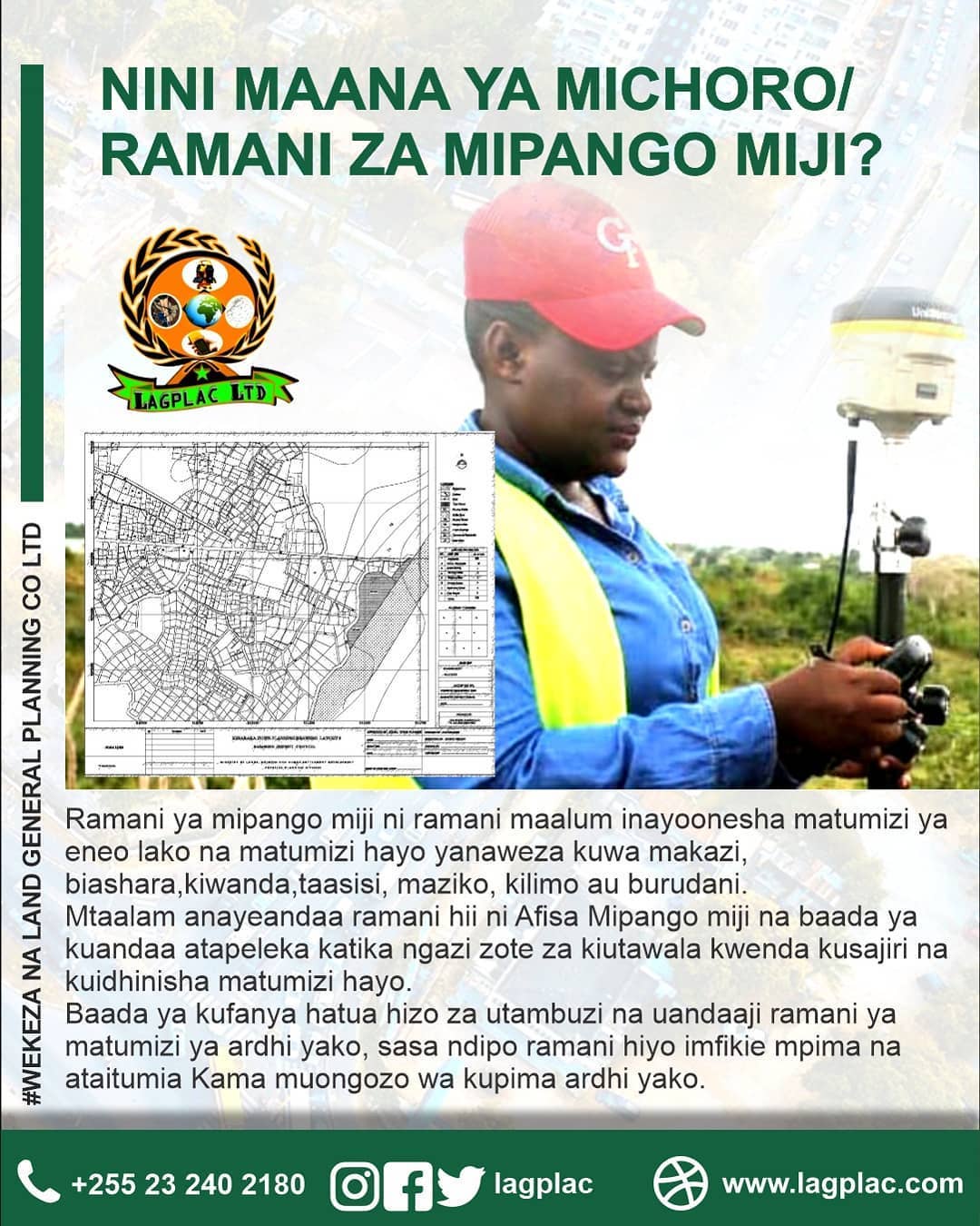 Land - Nini maana ya mchoro/ Ramani ya mipango miji? Hii ni ramani ...