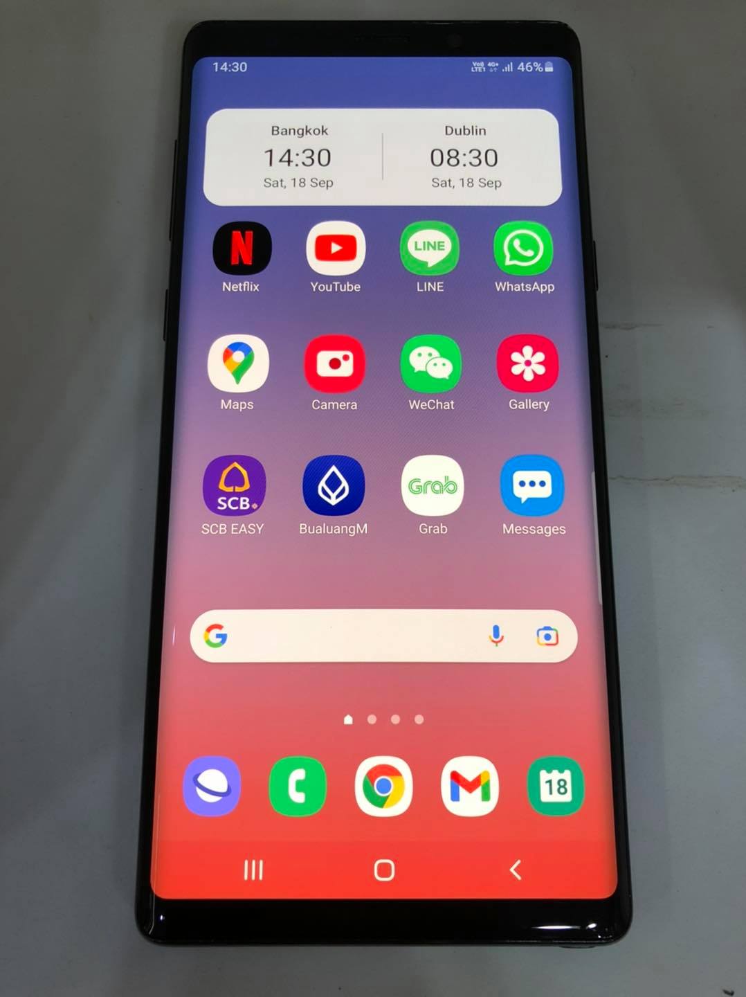 ลอกกระจก กับเปลี่ยนฝาหลัง samsung note9 รับซ่อม เปลี่ยนอะไหร่มือถือทุก ...