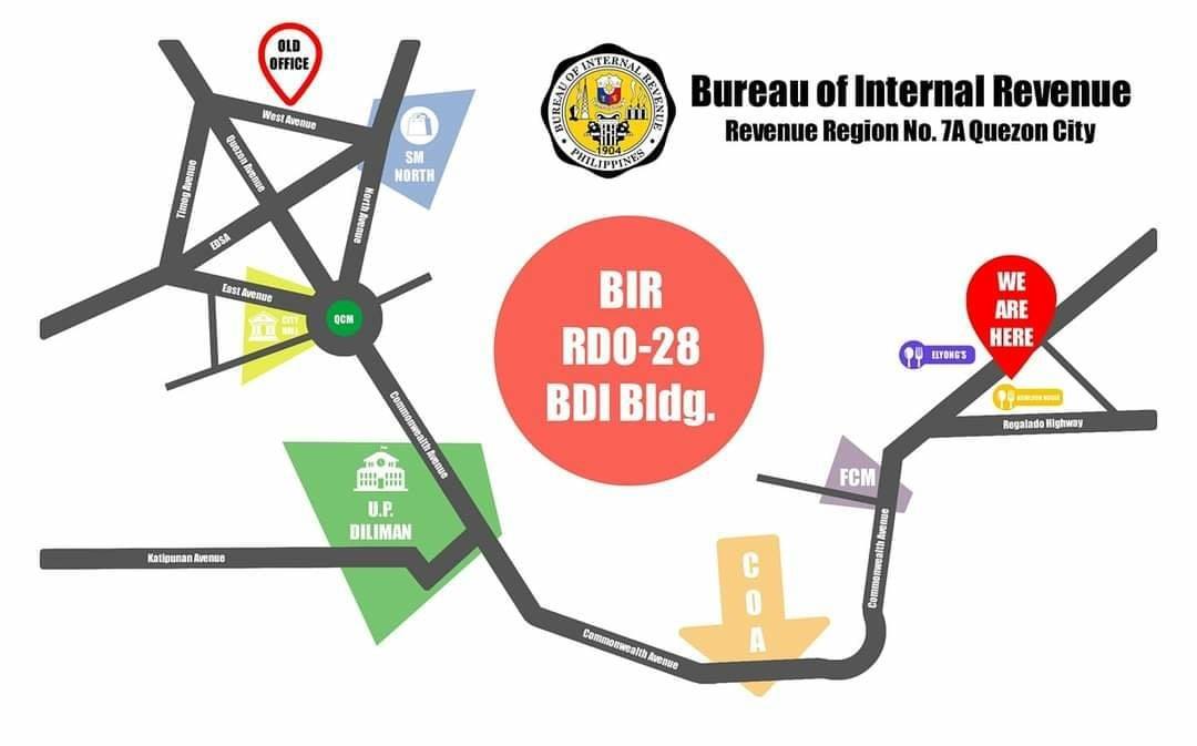 BIR Revenue District Office 028 - Novaliches | Quezon City