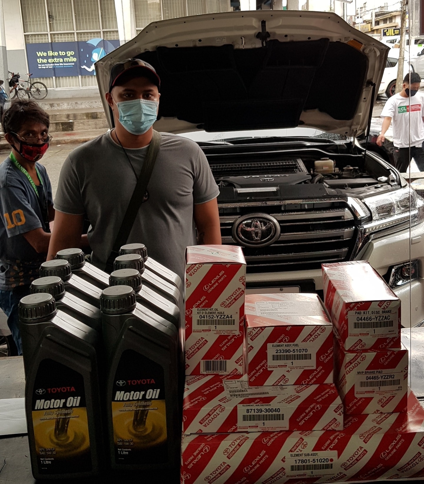 ECL - TOYOTA LAND CRUISER 200 SERIES! 💪 CHANGE: -FULLY SYNTHETIC OIL ...