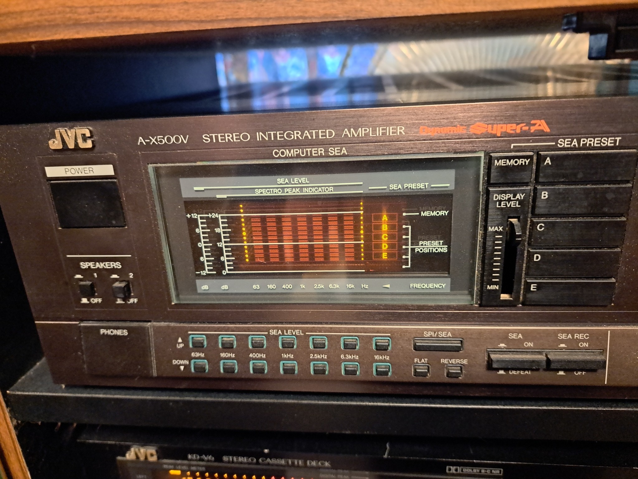 1975 JVC JA-S5 Amp with SEA Control System