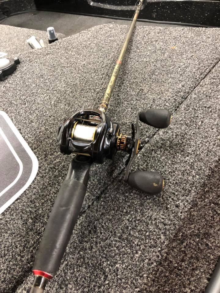 baitcast combos for sale ProFISHiency Krazy 3 Combo 2024 Abu Garcia Max EZ Model:TTCT100HSL731MHFB Action_Medium Heavy Lethal Blaze Baitcasting Reel