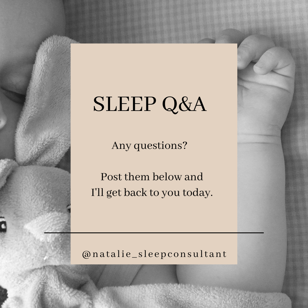 Natalie - Got a sleep question? Just post below 👇👇 Today, feel free to ...