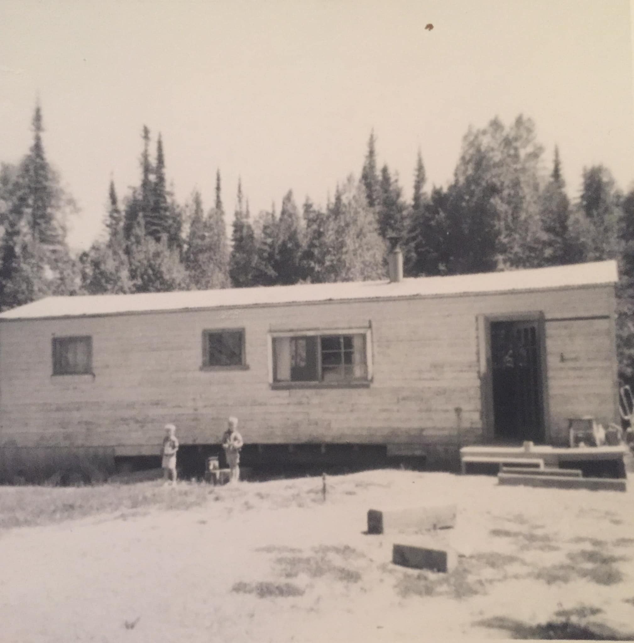 Was there a big house on top of a hill in the 70s and 80s?