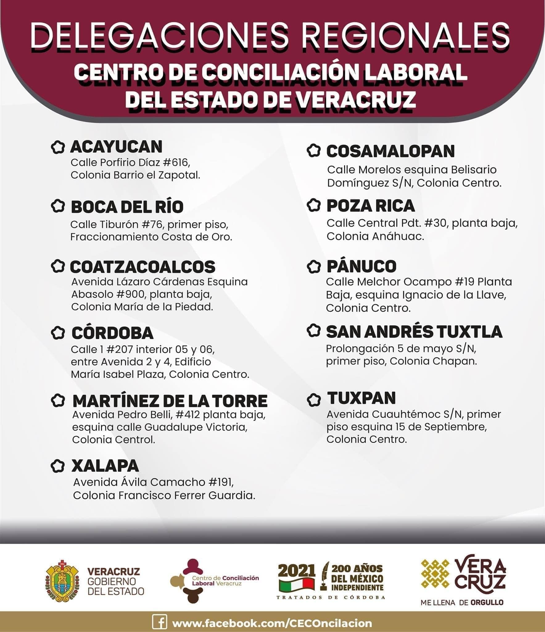 #SeguimosTrabajando 💪💪💪 📌Te compartimos las direcciones de cada una de ...