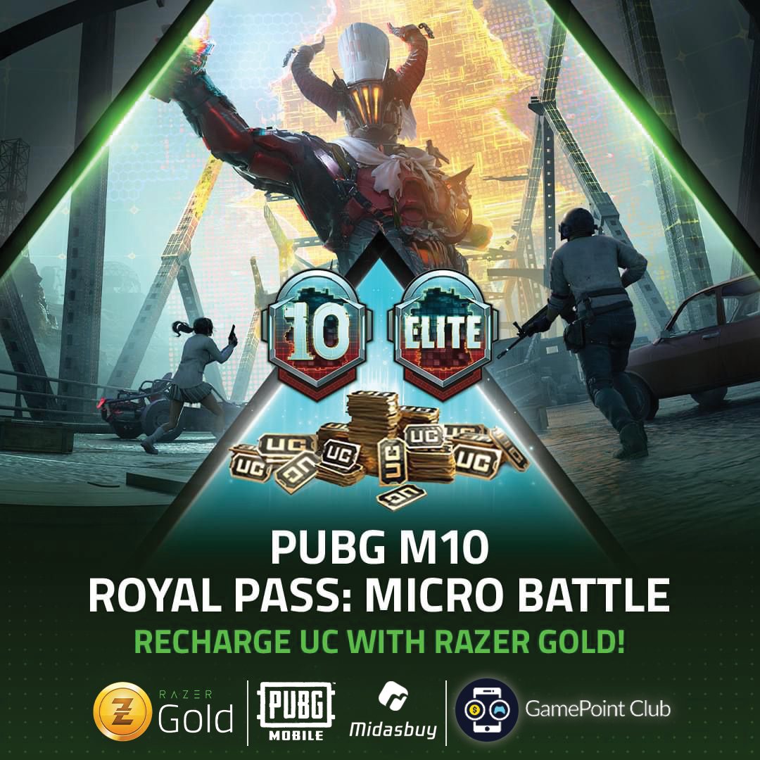 GamePoint Club - 🔥 PUBG MOBILE Royale Pass M10: Micro...
