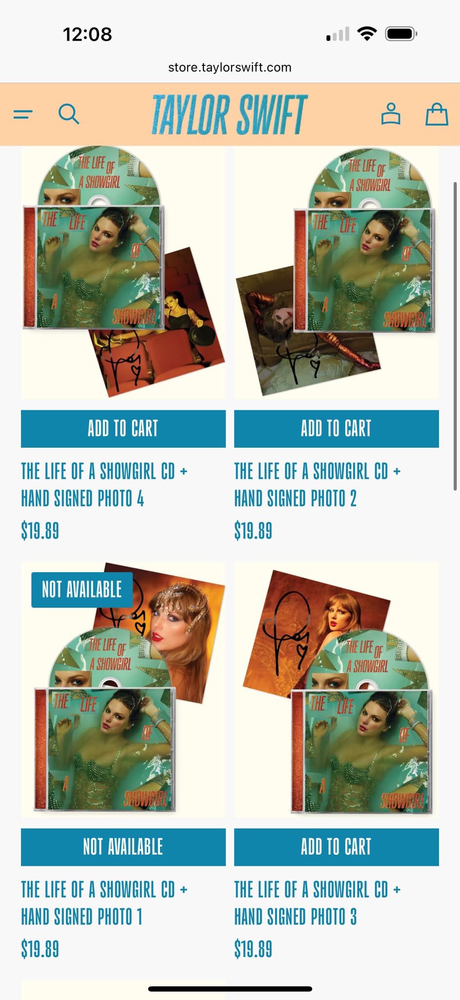 NOT A DRILL… TLOAS SIGNED CD'S ARE BACK IN STOCK!!