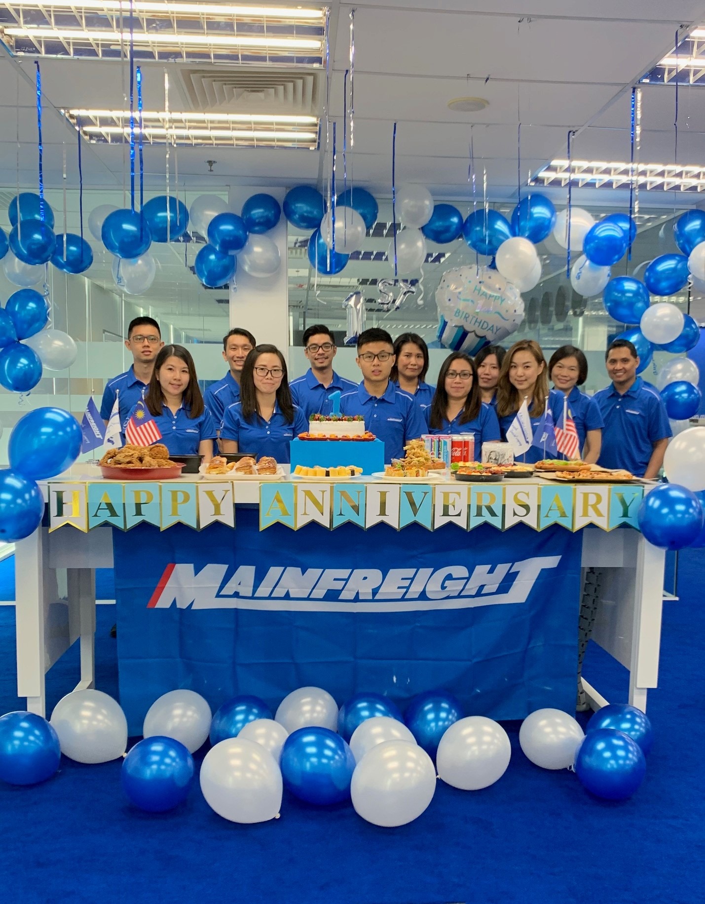 Mainfreight - Mainfreight Malaysia team, Happy 1st... | Facebook
