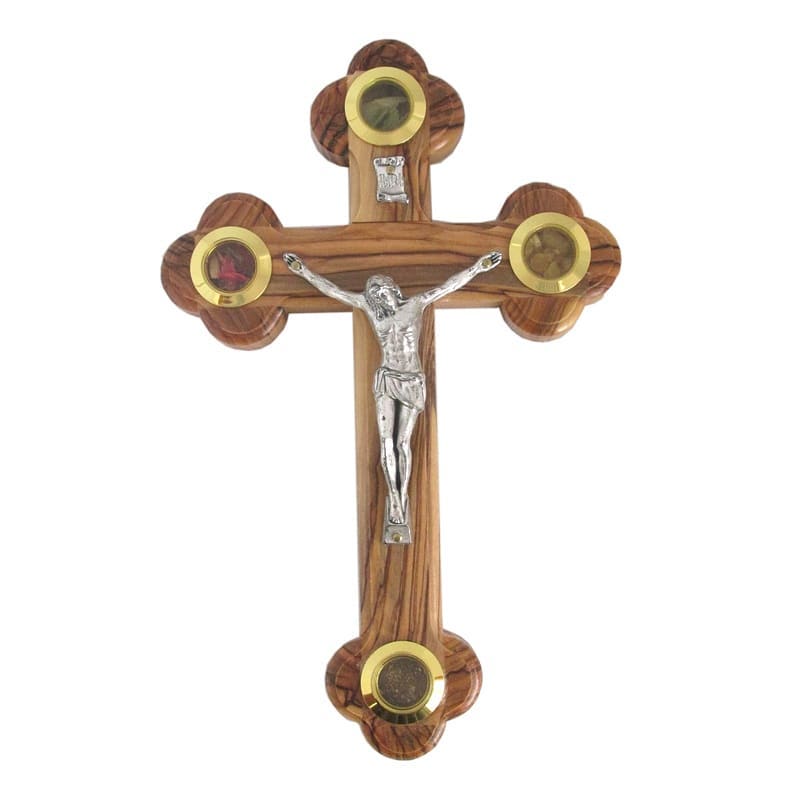 Estatua De Jesús Crucifijo De Resina - 18 Cm, Decoración Religiosa Para Hogar, Iglesia O Estantería