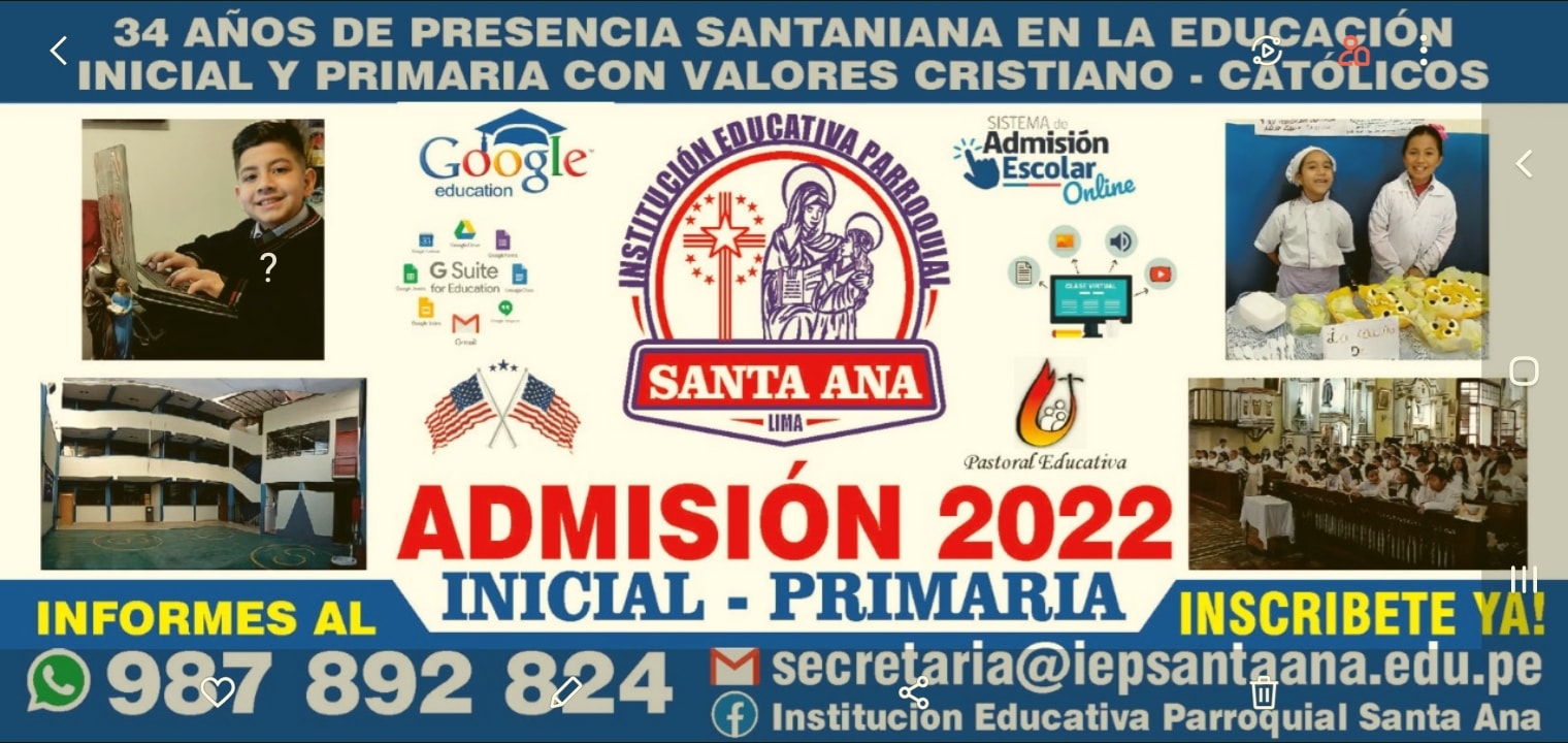 Institución Educativa Parroquial Santa Ana