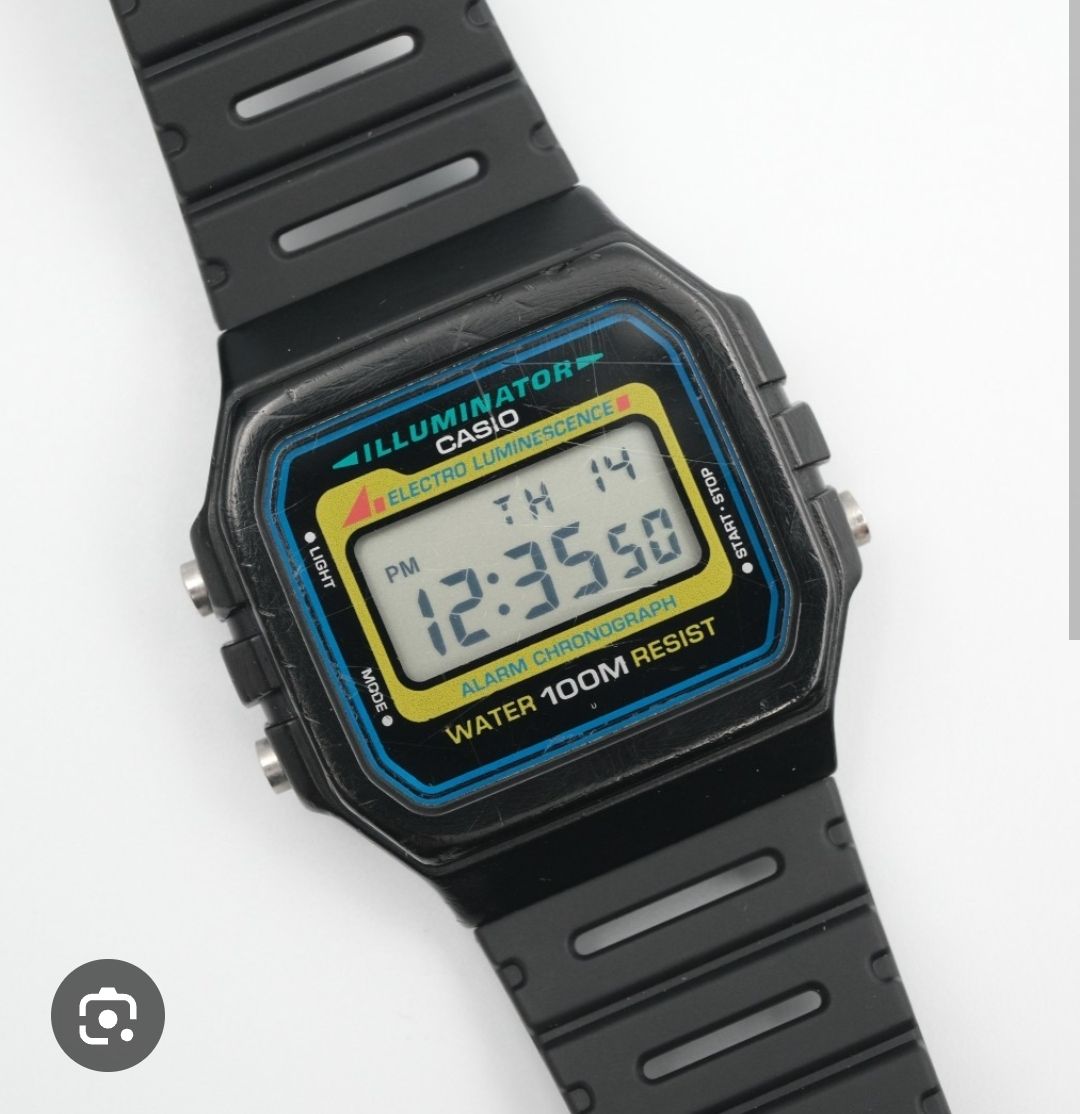 Vintage 1995 Casio W-741 digital watch