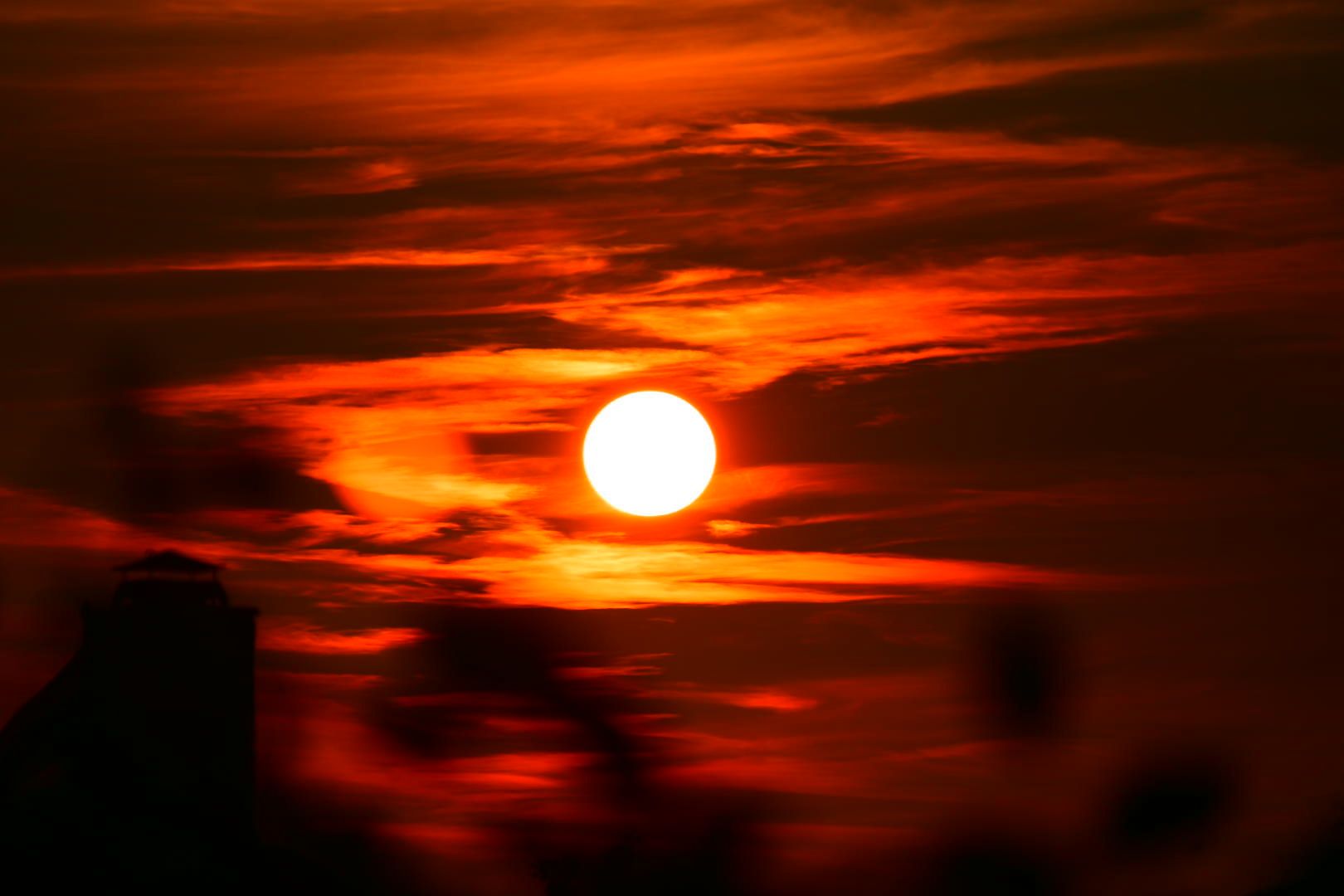 Sunset at Askrova by Florø, west coast of Norway