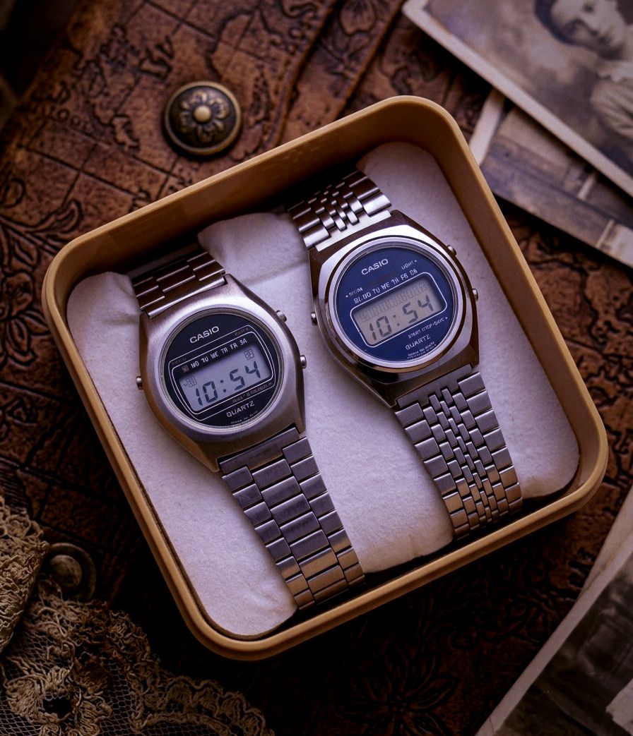 Vintage Casio watches from 1976 and 1977