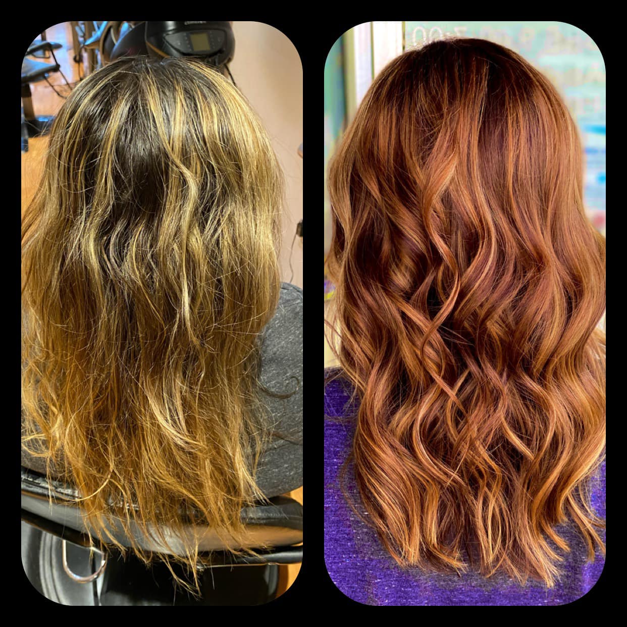 Here some before and after pics ⬇️ She... - Hair by Fernando | Facebook