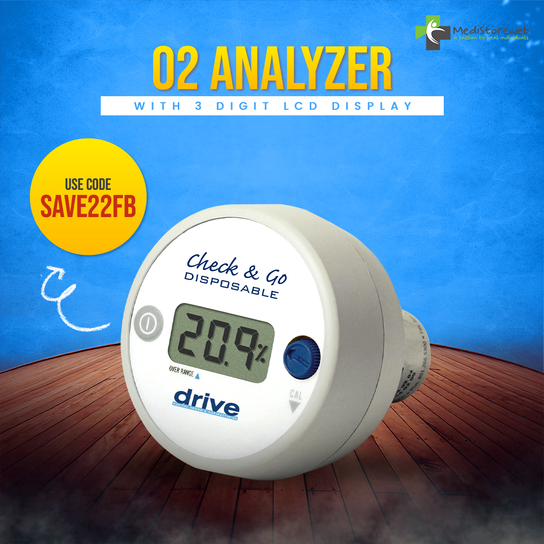 O2 Analyzer with 3 Digit LCD Display... - Medistoreweb.com