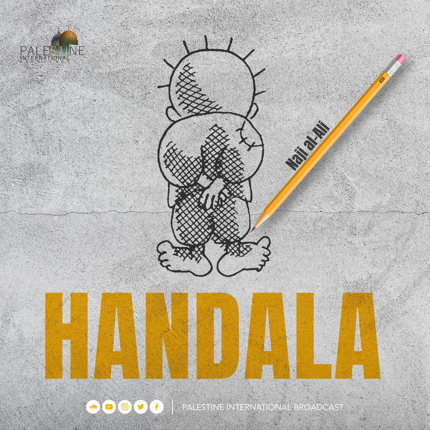 Handala: Handala is... - Palestine International Broadcast | Facebook