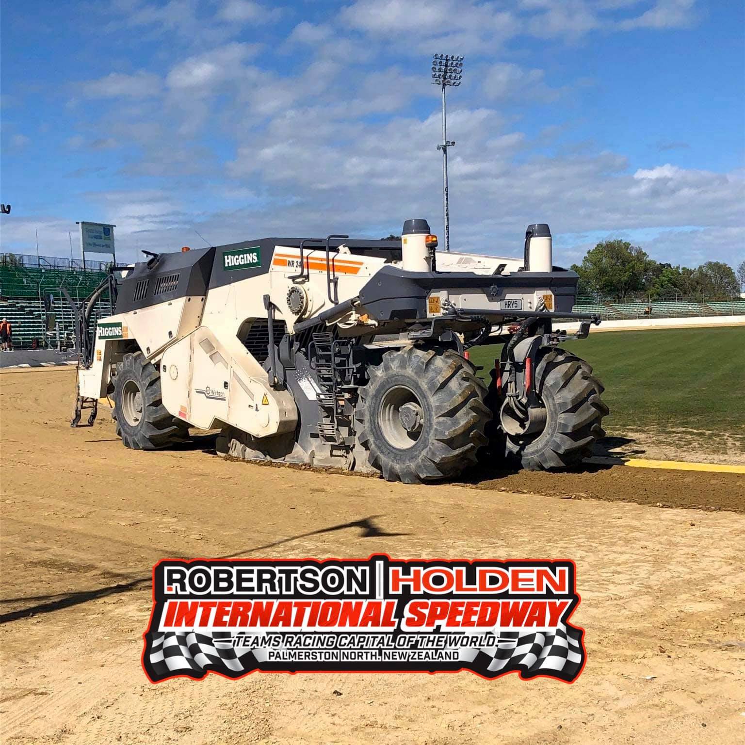 The track is... - Robertson Prestige International Speedway