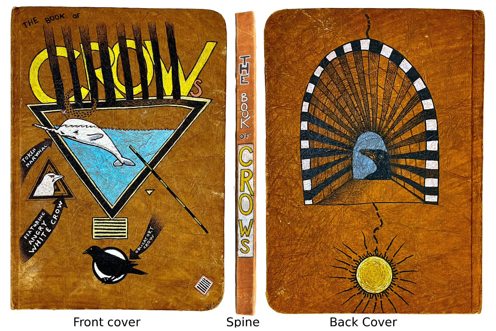 `The Book of Crow' (images show... - Rod Bradfield - Artist