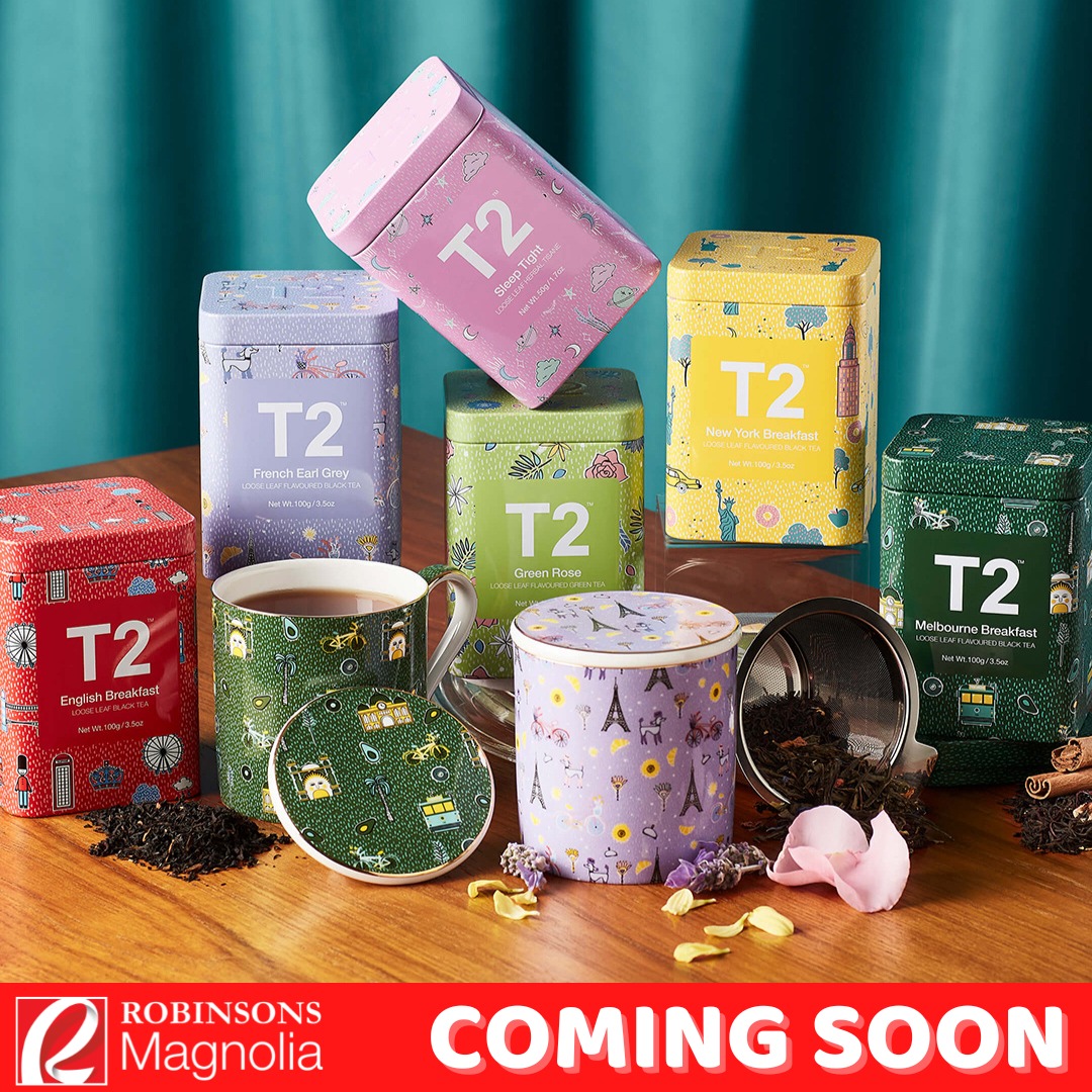 T2 Tea soft opening tomorrow here at #RobinsonsMagnolia, Upper