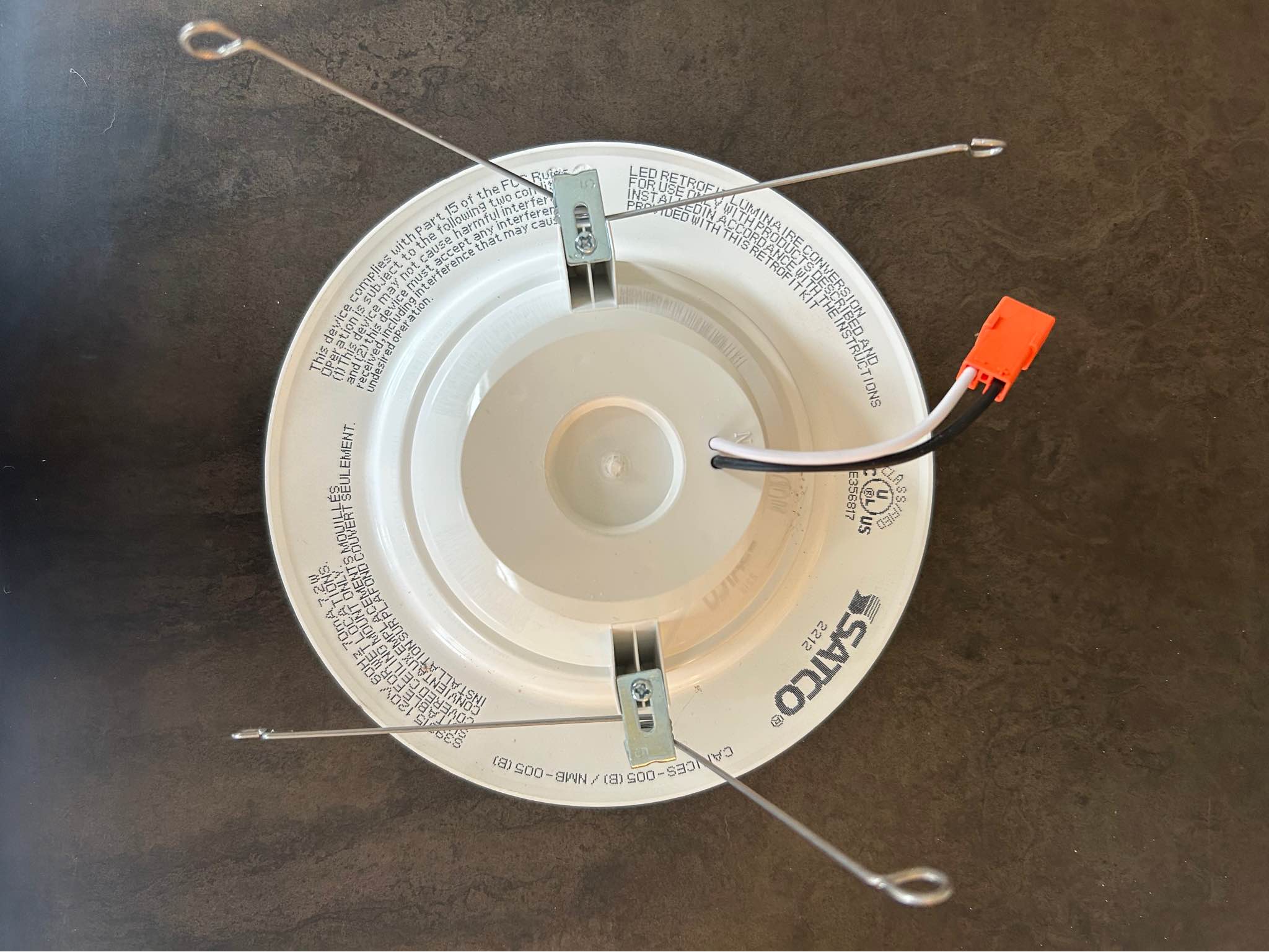 WYZM 6 Inch LED Recessed Lighting – 12W Dimmable Downlight, Baffle Trim For Ceilings