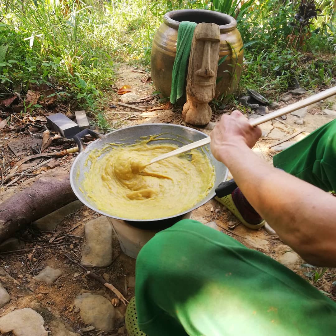 ขนุนกวน - Jackfruit Paste! If there's too much fruit for us to eat ...