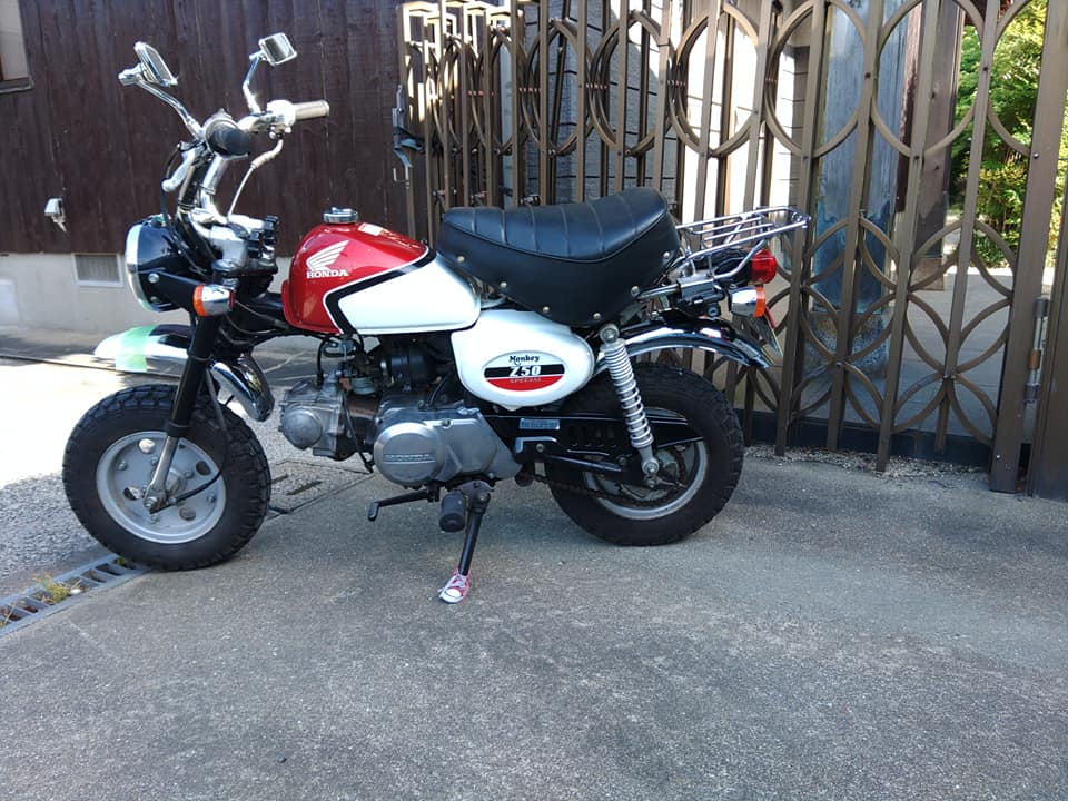 初めての小さいモンキー よろしく お願いいたします #AB27 #CBXカラー