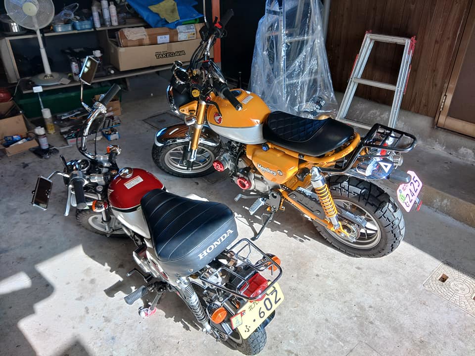初めての小さいモンキー よろしく お願いいたします #AB27 #CBXカラー